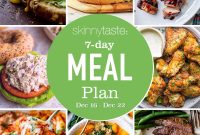 Free 7-Day Meal Plan with Recipes: Dec 16-22
