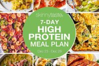 7-Day High-Protein Meal Plan to Build Muscle