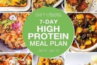 7-Day High-Protein Meal Plan with Recipes