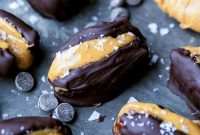 Chocolate-Covered Stuffed Dates Recipe