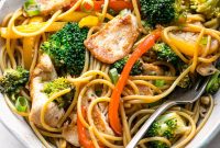 Homemade Chicken Lo Mein Recipe
