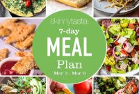 Free 7-Day Meal Plan: March 3-9 Daily Menus