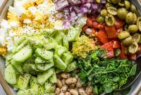 Mediterranean White Bean Salad Recipe with Lemon and Herbs