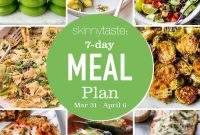 Free 7-Day Meal Plan with Recipes: March 31-April 6