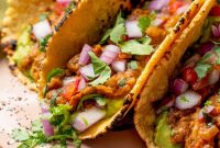 Vegan Lentil Tacos with Spiced Tomato Salsa