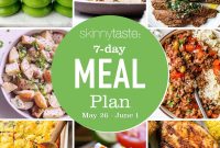 Free 7-Day Meal Plan and Grocery List: May 26–June 1