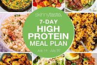 7-Day High-Protein Meal Plan to Build Muscle