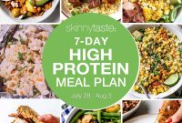 7-Day High-Protein Meal Plan to Build Muscle