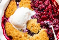 Blackberry Cobbler Recipe with Fresh Berries