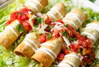 Crispy Air Fryer Chicken Flautas