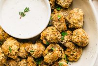 Crispy Garlic and Herb Air Fryer Mushrooms