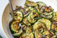 Oven-Roasted Parmesan Zucchini