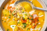 Creamy Chicken and Corn Chowder Recipe