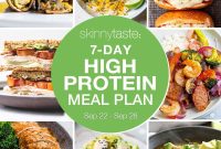 7-Day High-Protein Meal Plan to Build Lean Muscle