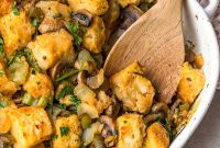 Herbed Sourdough Stuffing Recipe for Thanksgiving
