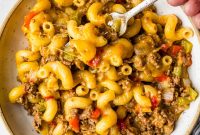 One-Pot Cheesy Taco Macaroni Recipe