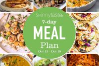 Free 7-Day Balanced Meal Plan for Oct 13-19