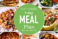 Free 7-Day Balanced Meal Plan: Nov 10-16