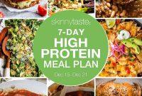 7-Day High-Protein Meal Plan to Build Muscle