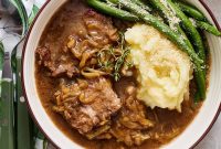 Slow Cooker French Onion Pot Roast or Dutch Oven Recipe