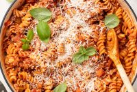 One-Pot Turkey Bolognese Recipe for Weeknights