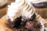 Moist Chocolate Cupcakes from Cake Mix