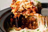 Slow Cooker Lasagna Recipe: Cheesy, Tender Layers