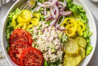 Tuna Sub in a Tub Recipe: Portable Tuna Salad Lunch