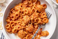 SpaghettiOs with Homemade Meatballs Recipe