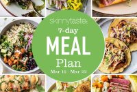 Free 7-Day Balanced Meal Plan for March 16-22