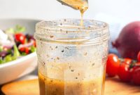 Classic Greek Salad Dressing Recipe with Olive Oil and Herbs