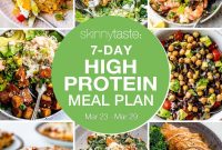 7-Day High-Protein Meal Plan to Build Muscle