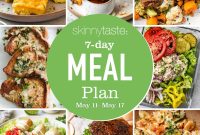 Free 7-Day Meal Plan: Weekly Menu May 11–17