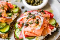 High-Protein Smoked Salmon Toast Recipe
