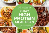 7-Day High-Protein Meal Plan to Build Muscle