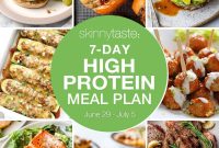7-Day High-Protein Meal Plan to Build Muscle