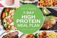 7-Day High-Protein Meal Plan to Build Muscle