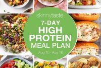 7-Day High-Protein Meal Plan to Build Muscle