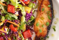 Miso-Glazed Salmon Recipe with Sesame and Scallions
