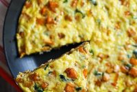 Leftover Turkey and Sweet Potato Frittata Recipe