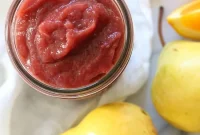 Slow Cooker Cranberry Pear Butter Recipe