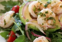Zesty Shrimp Ceviche with Avocado Salad Recipe