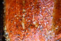 Spice-Rubbed Salmon on Cedar Plank