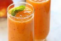 Summer Mango and Stone Fruit Smoothie Recipe