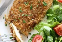 Crispy Dijon Herb-Crusted Chicken Breasts Recipe