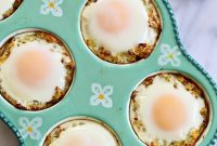 Spaghetti Squash Nests with Baked Eggs Recipe