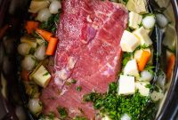 Slow Cooker Corned Beef and Cabbage