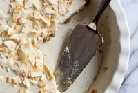 Coconut Cream Pie with Silken Tofu Filling