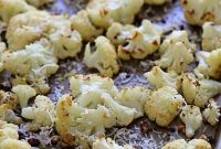 Crispy Oven-Roasted Cauliflower with Garlic and Parmesan