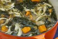 Hearty Chicken, Sweet Potato and Kale Soup Recipe